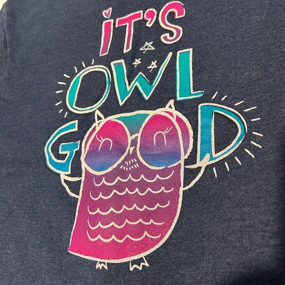 Hanes “It’s OWL Good” Sweatshirt - Picture 2 of 7